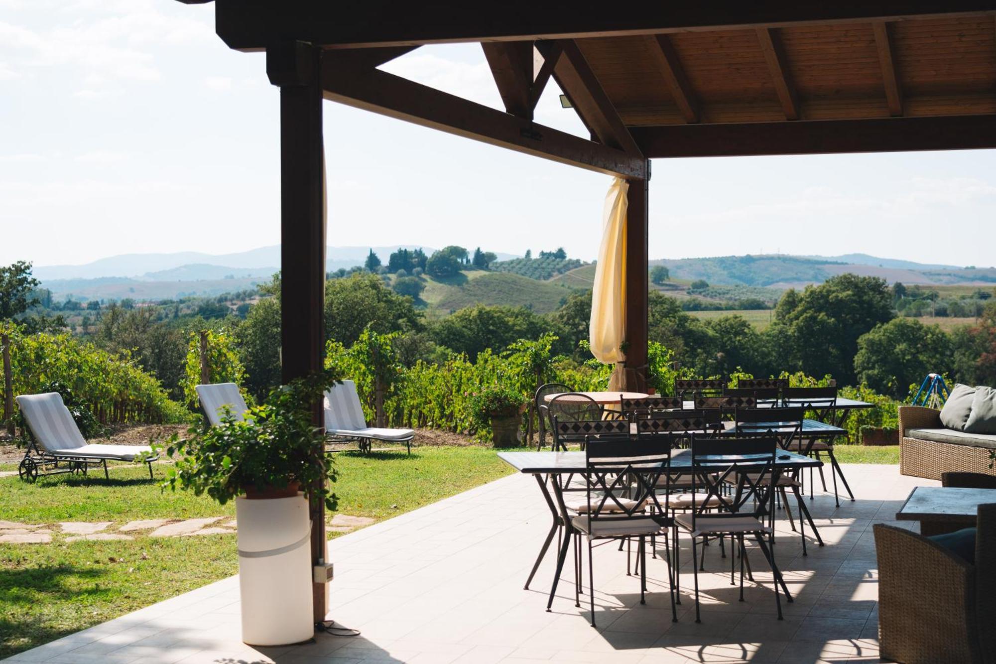 Agriturismo Podere Ristella Montemassi Exterior foto