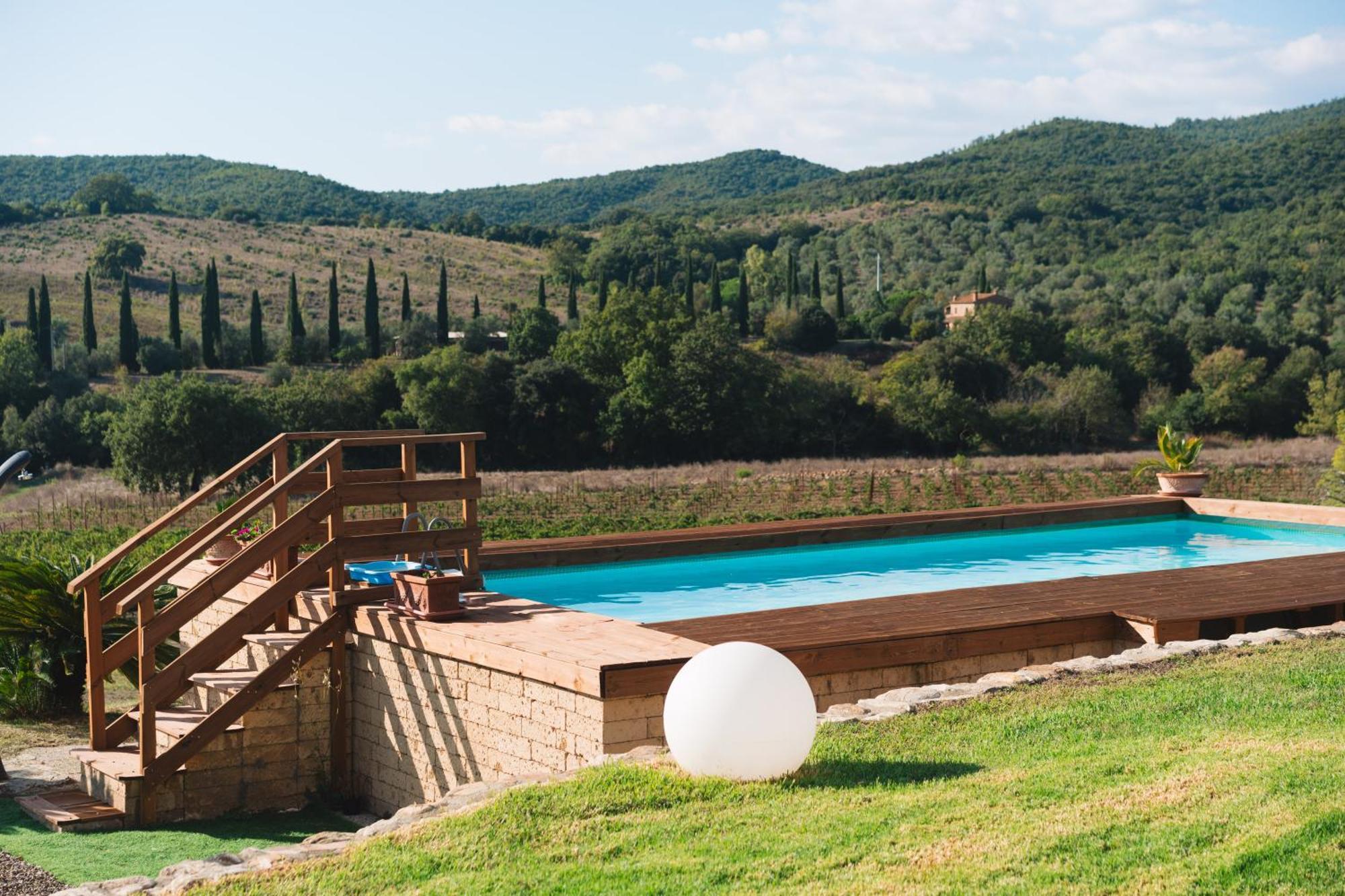 Villa Agriturismo Podere Ristella Montemassi Exterior foto