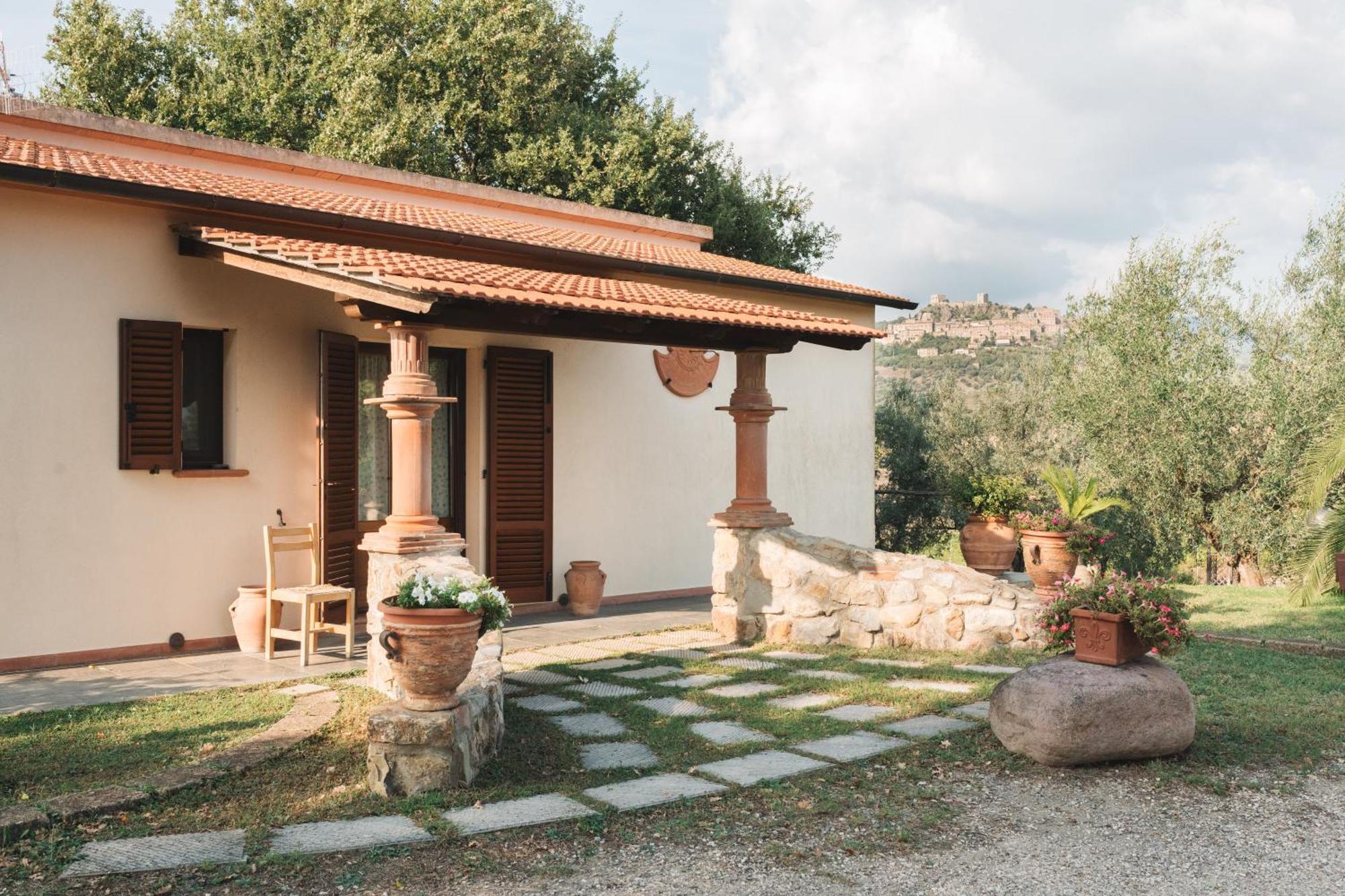 Villa Agriturismo Podere Ristella Montemassi Exterior foto